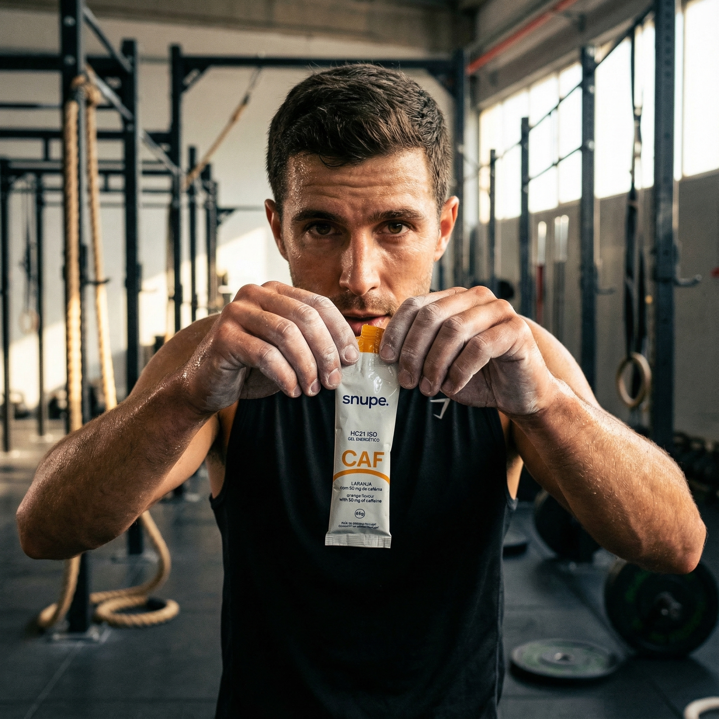 Gel Energético HC21 CAF ISO Laranja