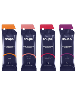 Snupe - Pack Endurance - 10 unidades, 4 sabores